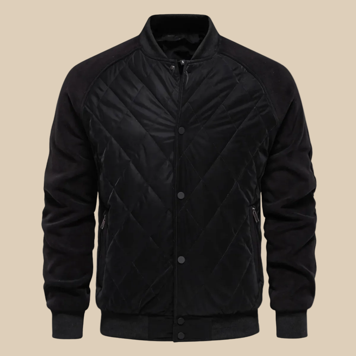 Bomberjacka jacka för herr med modern passform