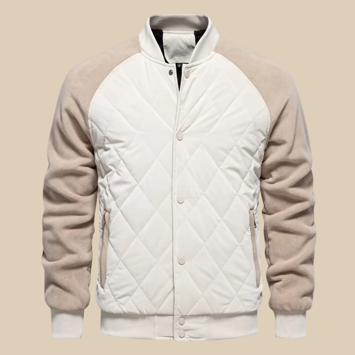 Bomberjacka jacka för herr med modern passform