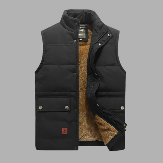 Bodywarmer med utförandet av flera zakken