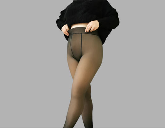 Trosa med elastisk midja och åtsittande passform 