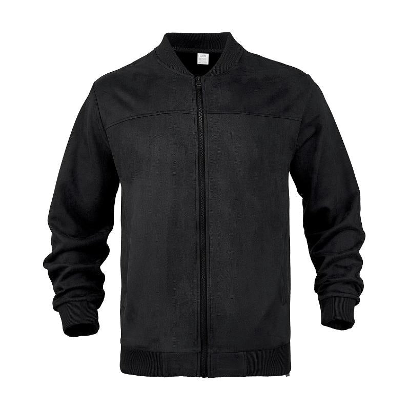 Bomberjack med ritssluiting en geribde boorden