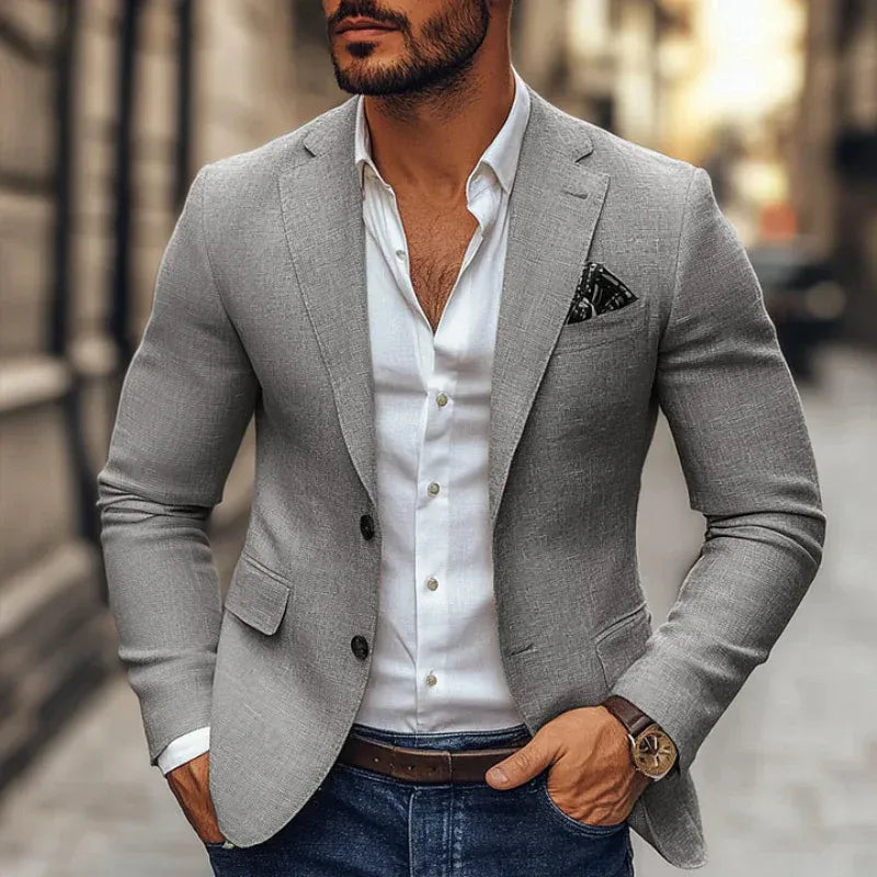 Sommarblazer modern passform för herr